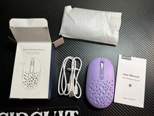 Jelly Comb IWG-DDS01 Wireless Mouse LED Backlit Purple USB 2.4G New picture