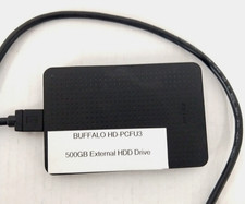 Buffalo MiniStation HD-PCFU3 500GB Portable External Hard Drive USB 3.0 (D14-B1) picture