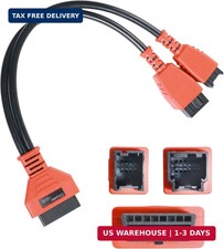 OBD2 Bluetooth Adapter,Car Accessories 12+8 Pin Connector to OBD2 Adapter Securi picture