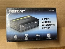 TRENDnet  TEG (TEG-S5g) 5-Ports Gigabit Greennet Switch New In Box picture