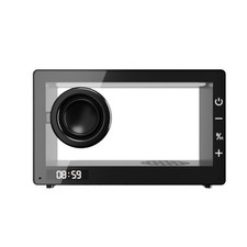 Transparent Speaker Touch-Sensitive Controls Speaker with Rgb Light Wireless picture