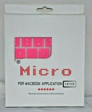 Keyboard Cover Skin for MacBook Micro Application Moulded Silicon Skin (Pink) picture