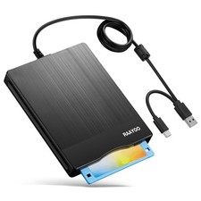 Floppy Disk Reader 3.5 inch USB Floppy Disk Drive External 3 1/2 Floppy disc ... picture