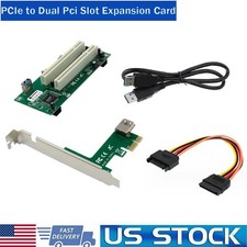 New PCI-Express to PCI Adapter Card PCIe to Dual Pci Slot Expansion Card picture
