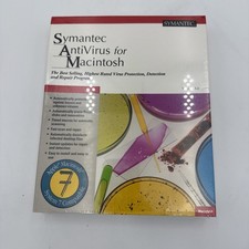 Symantec Antivirus for Apple Macintosh Version 3.0 1991: Vintage Software NIB picture