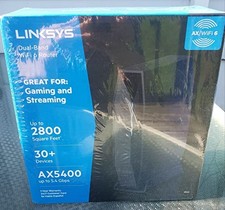 Linksys E9450 Wi-Fi 6 Dual-Band AX5400 Router - Black - Scratch & Dent picture