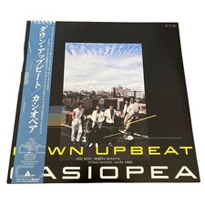 Casiopea Down Upbeat LP with Obi Japan Import 1984 Fusion Album ALR-28063 Japan picture
