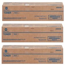 3 Genuine Factory Sealed Konica Minolta A202030 TN414 Black Toner Cartridges picture