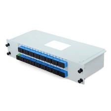 ABS Rack Mount PLC Splitter Optic Fiber Cassette SC UPC APC 1x32 FTTH 4G Network picture