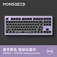 Monsgeek M3 87 Barebone Keyboard Customize CNC Aluminum Gasket Hot Swap PCB DIY picture