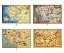 Map The Lord of the Rings Themed The Middle Earth Mouse Pad Computer Desk Mat picture