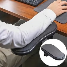 Clamp On Desk Arm Rest Ergonomic Computer Wrist Forearm Elbow Support Pad picture