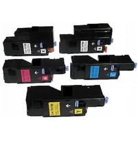 5-Pk/Pack Toner for Xerox Workcenter 6015 6015NI 6015N Phaser 6000 6010N 6010 picture