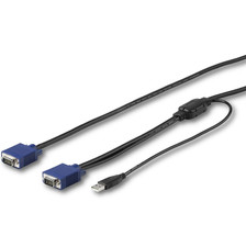 .Com 6 Ft. (1.8 M) USB KVM Cable for .Com Rackmount Consoles - VGA and USB KVM C picture