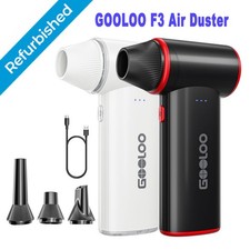 GOOLOO F3 Compressed Air Duster, 3-Speed Adjustable Air Blower for Cleaning US picture