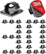 Clips para cables autoadhesivos organizador de cables abrazadera para cables picture