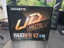 Gigabyte H410M H V2 LGA 1200 Micro ATX DDR4 Intel 10th Motherboard (FOR PARTS)  picture
