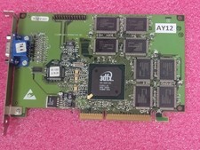 3DFX Voodoo3 1000 16MB VGA AGP GPU Video Card for Retro Gaming working #AY12 picture