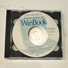 WinBook M Series Restore CD for Windows XP English CD Set MPN FBADAAAY picture
