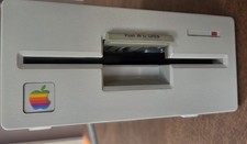 Apple External 5.25 Disk Drive Model A9M0107 Untested Visually In Good Condition picture