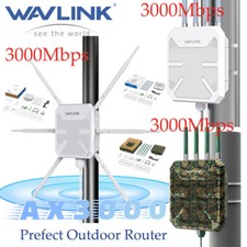WAVLINK Outdoor WiFi 6 Extender AX3000 Router Long Range 5G Router up to 300m picture