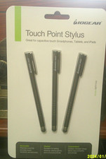 IOGEAR GSTY103 Touch Point Stylus 3-pack NEW IN PACK   IN US picture