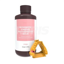 1kg Dental Biocompatible Gingiva Mask 3D Printing Gum Resin for DLP LCD Printer picture