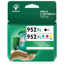 4x 952XL Ink for HP Officejet Pro 7740 8210 8216 8218 8710 8714 8715 8716 952 XL picture
