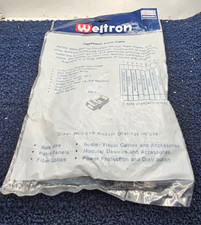 Weltron 90-C6CB-BK-015: Cat6 UTP Patch Network Cable 15' RJ-45 Male Connector picture