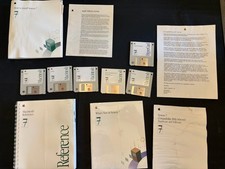 Vintage Apple Macintosh System 7 OS Software 8 Floppy Disks Manuals Original picture