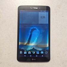 LG G Pad 8.3 LTE VK810 Android Tablet (Verizon) - 16GB Black - BAD LCD #4018 picture