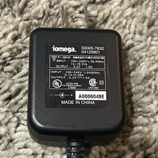 GENUINE OEM iOMEGA Zip Drive SSW5-7632 Power Cable AC Adapter  picture