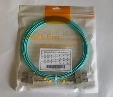 keepfly fiber optic cable SC/UPC TO SC/UPC  50/125um-MM-DX-2.0mm OM3-3m LSZH picture