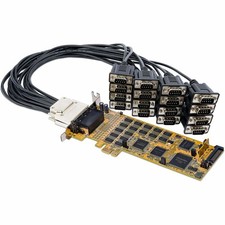 StarTech 16 Port PCI Express Serial Card, Low-Profile, High-Speed PCIe Serial picture