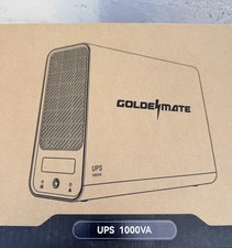 Goldemate UPS 1000VA Pro/600W Desktop/Freestanding UPS Gray 1000VA 600W picture