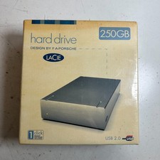 LaCie Design by F.a. Porsche 250GB USB 2.0 3.5' External Hard Drive Sealed picture