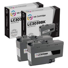 LD Compatible Brother LC3039BK Ultra High Yield Black Ink Cartridges 2-Pack picture