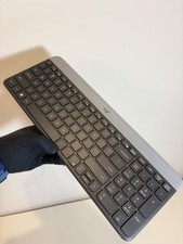 Logitech K470 Slim Wireless Keyboard Black Gray USB Receiver #F picture
