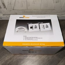 Data Comm Electronics 45-0023-WH Recessed Pro-Power Kit New Open Box picture