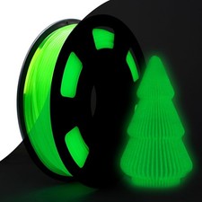 250g Glow In The Dark Green PLA 3D Printer Filament 1.75mm Luminous Spool picture
