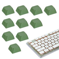 10Pcs XDA Profile Keycap Set PBT Mechanical Numeric Keypads, Dark-Green picture