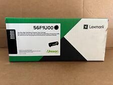 Lexmark 56F1U00 Black High Yield Toner - NEW FACTORY SEALED - SHIPS FREE picture
