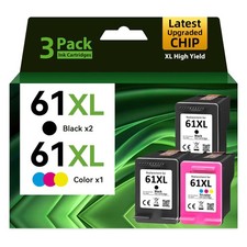 #61XL XXL CH563WN Black CH564WN Color Ink For HP ENVY 4500 4501 4502 4504 5530 picture