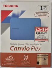 Toshiba Canvio Flex Exclusive for USB-C Smartphones 1TB Hard Drive External New picture