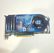 MSI NX8800GTS NVIDIA GeForce 8800 GTS PCIe Graphics Card Dual DVI S-Video picture