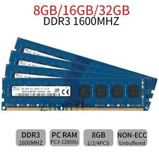 SKHynix 32GB 16GB 8GB DDR3 1600MHz PC3-12800 240Pin Desktop PC Memory RAM Lot AB picture