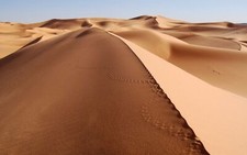Landscape desert nature sand Custom Gaming Mat Desk picture