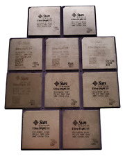 LOT OF 10 Sun Microsystems UltraSPARC III Processor | Gold Recovery picture