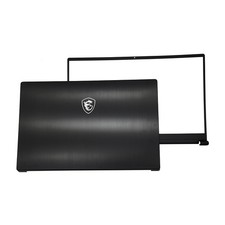 New Back Cover / Front Bezel / Hinges For MSI Modern 15 MS-1551 A10RB 9S7-155123 picture