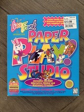 Lisa Frank Paper Play Studio - Complete with CD-ROM Disc, Excellent Condition picture